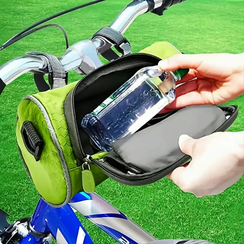 PORTA CELULAR IMPERMEABLE PARA BICICLETA CON PANTALLA TACTIL - 5