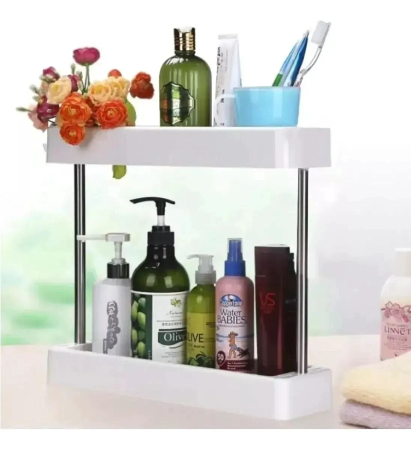 ORGANIZADOR DE COCINA DE DOS NIVELES CON DISEÑO MODERNO - 5