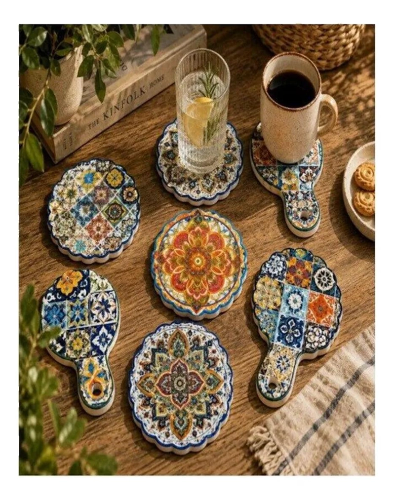 POSAVASOS DECORATIVOS PARA MESA Y COCINA - 1