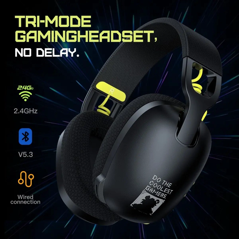 AURICULARES INALAMBRICOS PARA JUEGOS CON SONIDO ENVOLVENTE Y MICROFONO - 4