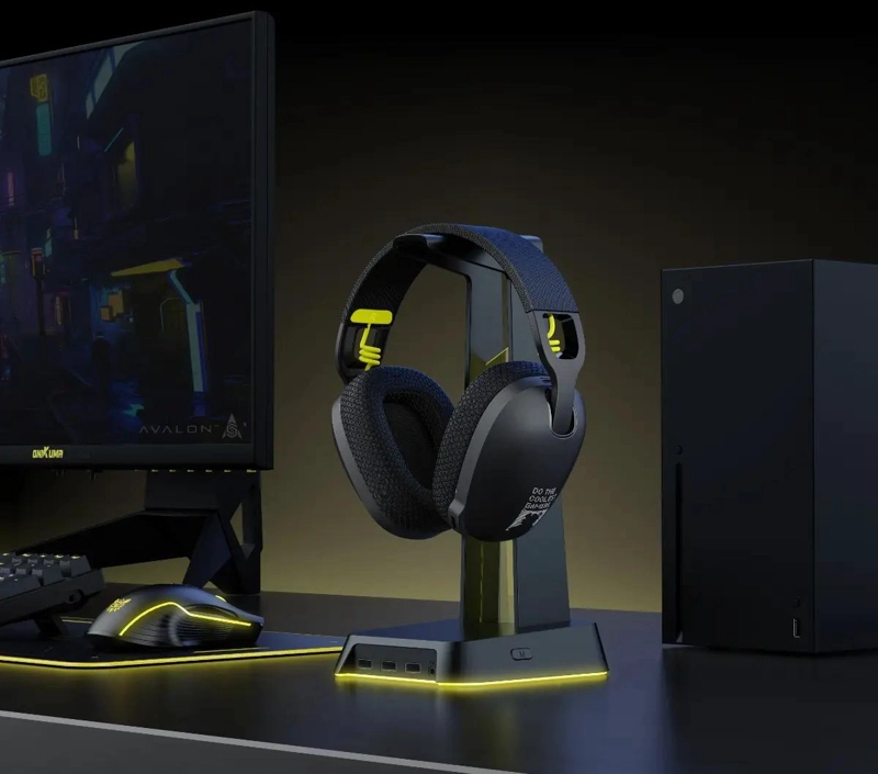 AURICULARES INALAMBRICOS PARA JUEGOS CON SONIDO ENVOLVENTE Y MICROFONO - 6