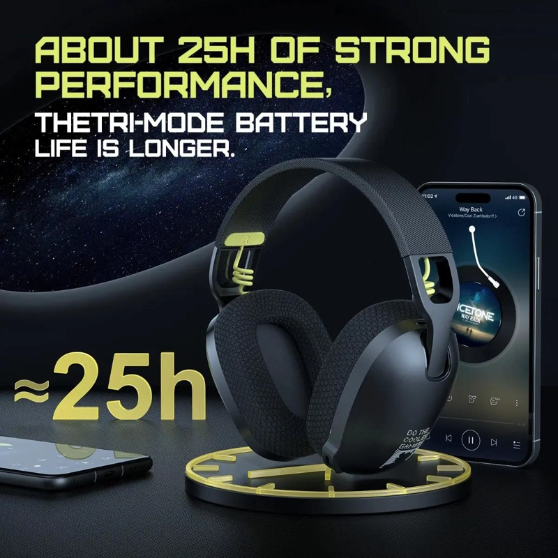 AURICULARES INALAMBRICOS PARA JUEGOS CON SONIDO ENVOLVENTE Y MICROFONO - 7