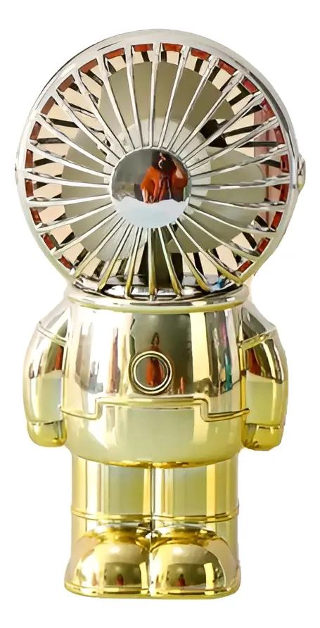 VENTILADOR PORTATIL RECARGABLE USB DISEÑO ASTRONAUTA 14 CM - 1
