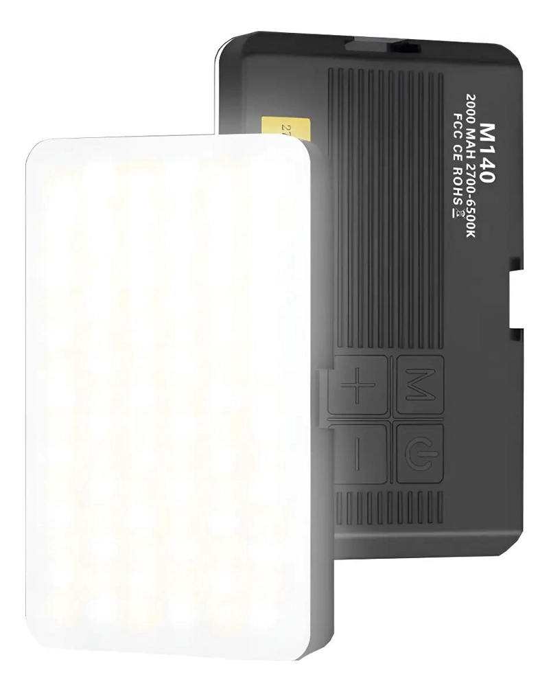 LUZ RGB CALIDA PORTATIL PARA SELFIES Y VIDEOS AJUSTABLE - 1