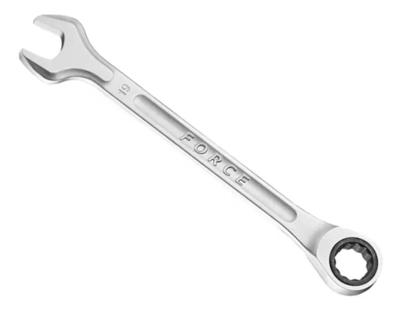 LLAVE PUNTA CORONA 10 MM ACABADO CROMADO - 1
