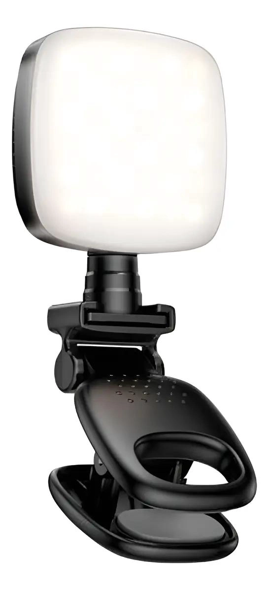 LAMPARA LED MINI PARA SELFIES Y LECTURA CON ILUMINACION AJUSTABLE - 1