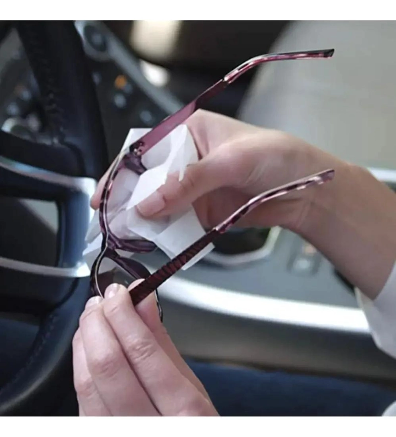 SET DE 30 TOALLITAS DE LIMPIEZA PARA LENTES Y PANTALLAS - 3