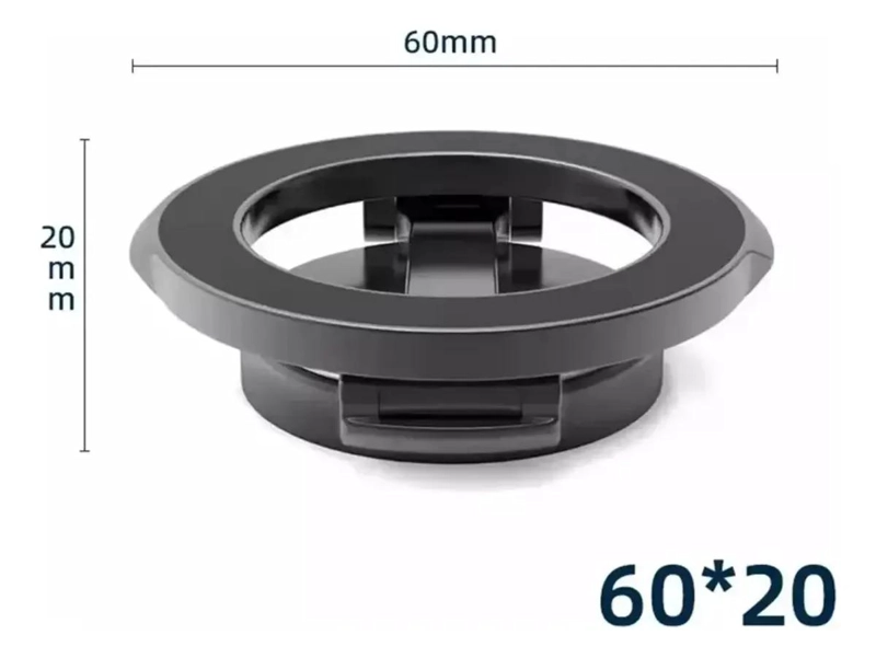 SOPORTE MAGNE TICO PARA AUTO CON GIRO DE 810° Y ALUMINIO RESISTENTE - 2
