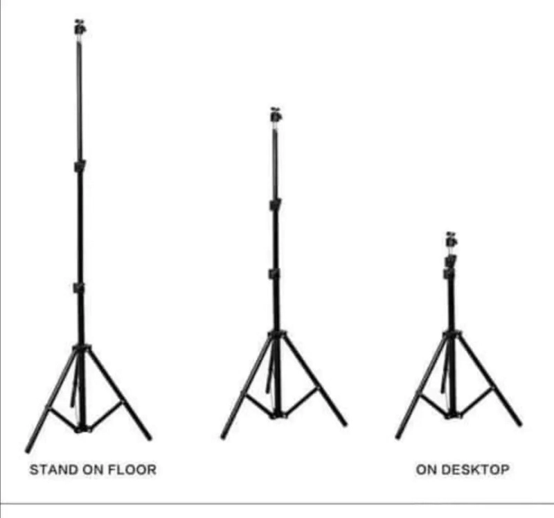 TRIPODE DE ALUMINIO AJUSTABLE HASTA 1.80 METROS - 4