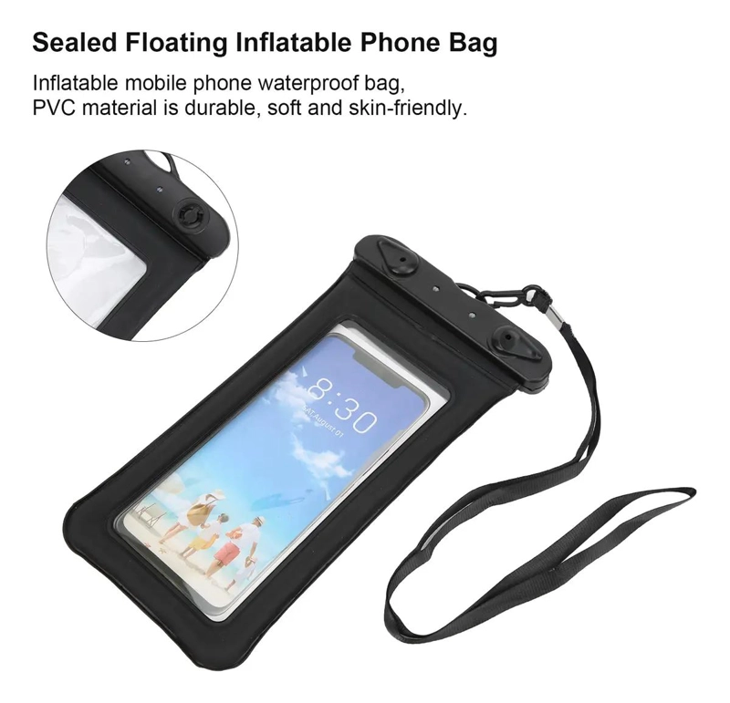 FUNDA FLOTANTE IMPERMEABLE PARA TELE FONO MOVIL - 4