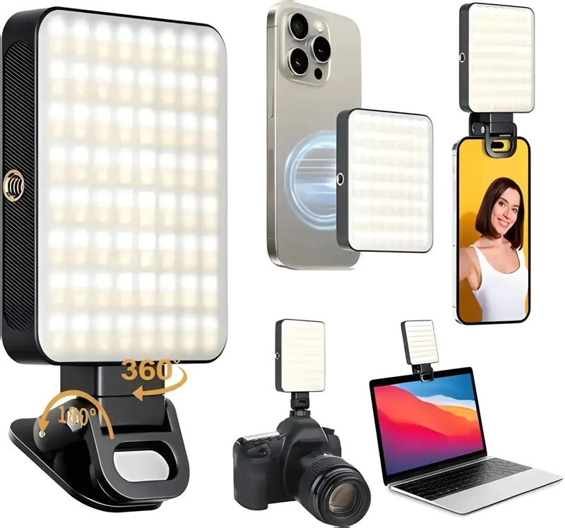 LUZ LED RECARGABLE PARA MEJORAR FOTOGRAFIAS Y VIDEOS - 2