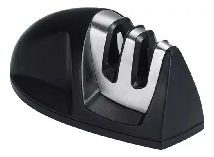 AFILADOR DE CUCHILLOS PROFESIONAL DE 2 ETAPAS CON CERAMICA Y TUNGSTENO - 1