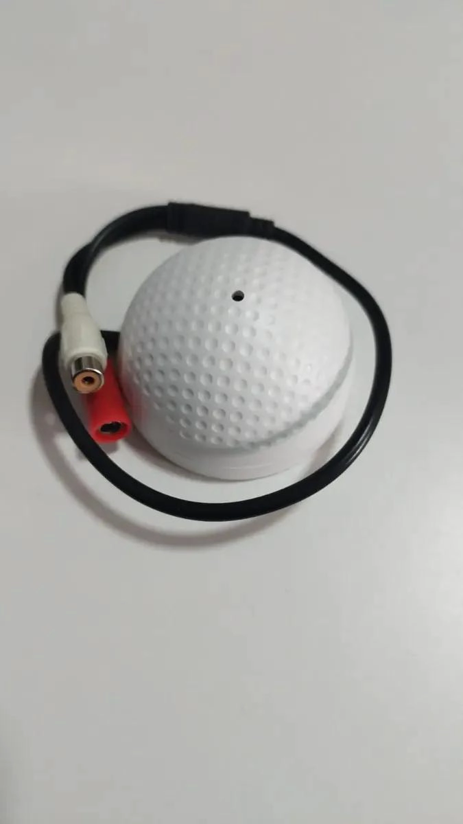 MICROFONO REDONDO PARA CCTV CON AUDIO CLARO Y CONFIABLE - 2