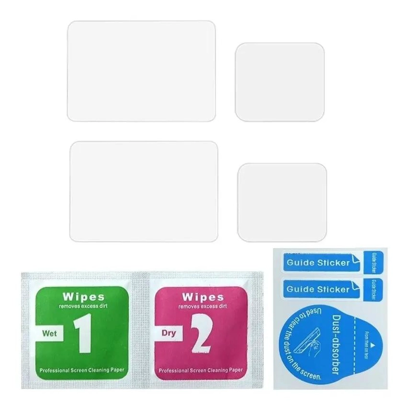 SET DE PROTECTORES DE VIDRIO TEMPLADO PARA CAMARA DE ACCION - 1
