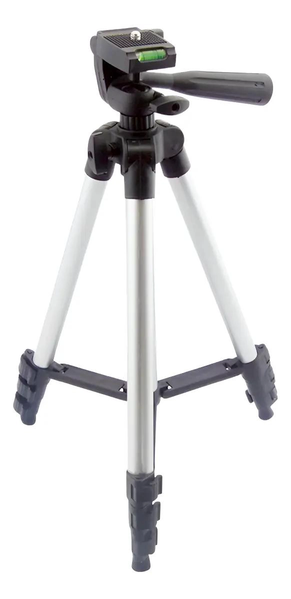TRIPODE DE 4 SECCIONES PARA CAMARA Y SMARTPHONE NEGRO - 1