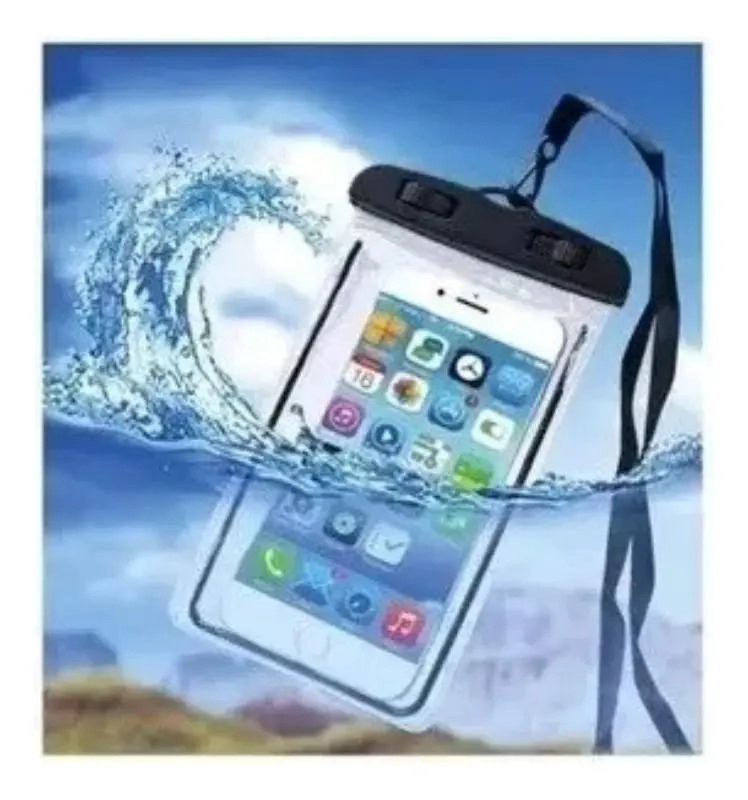 FUNDA IMPERMEABLE DESLIZANTE PARA CELULARES BAJO EL AGUA - 3