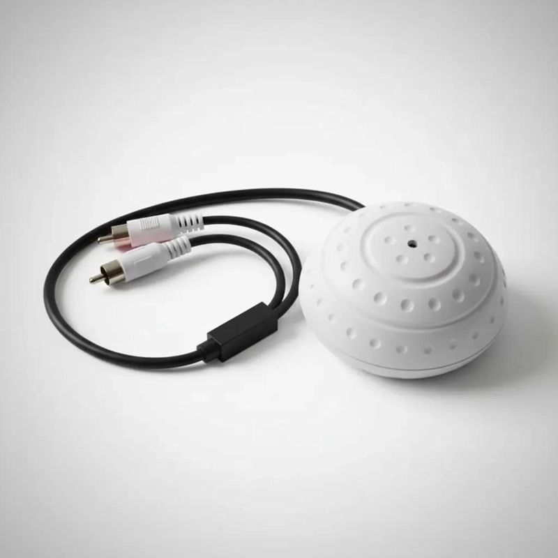 MICROFONO REDONDO PARA GRABACIONES DE AUDIO DE ALTA CALIDAD - 6
