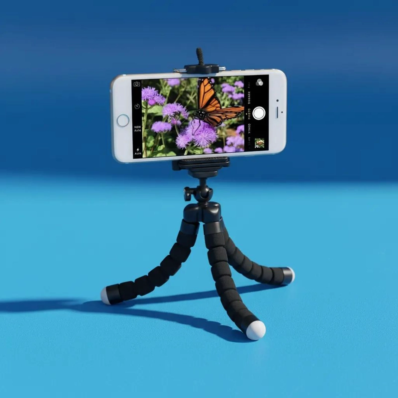 TRIPODE FLEXIBLE MINI PARA CELULARES DE 17 CM - 3