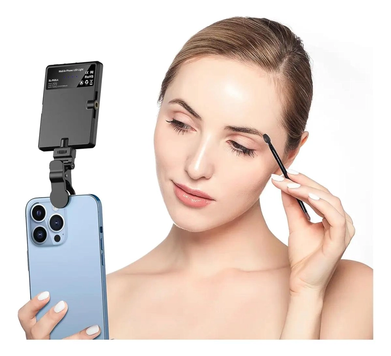 LUZ LED MINI PARA FOTOGRAFIA Y VIDEO CON SOPORTE - 7