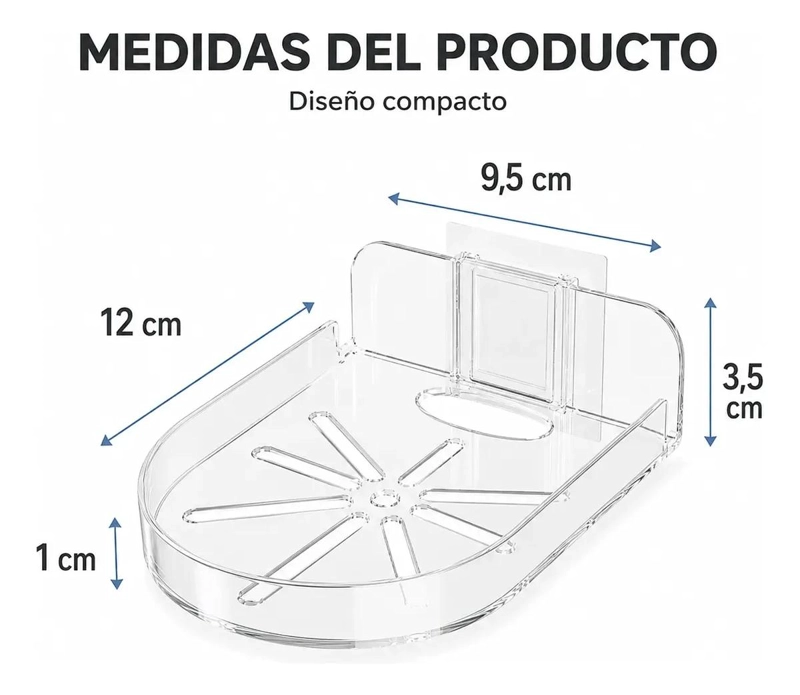 SOPORTE ADHESIVO PARA CAMARA DE SEGURIDAD Y MONITORES - 7