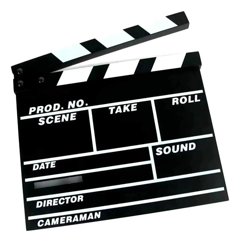 CLAQUETA DE CINE PARA PRODUCCIONES AUDIOVISUALES - 1