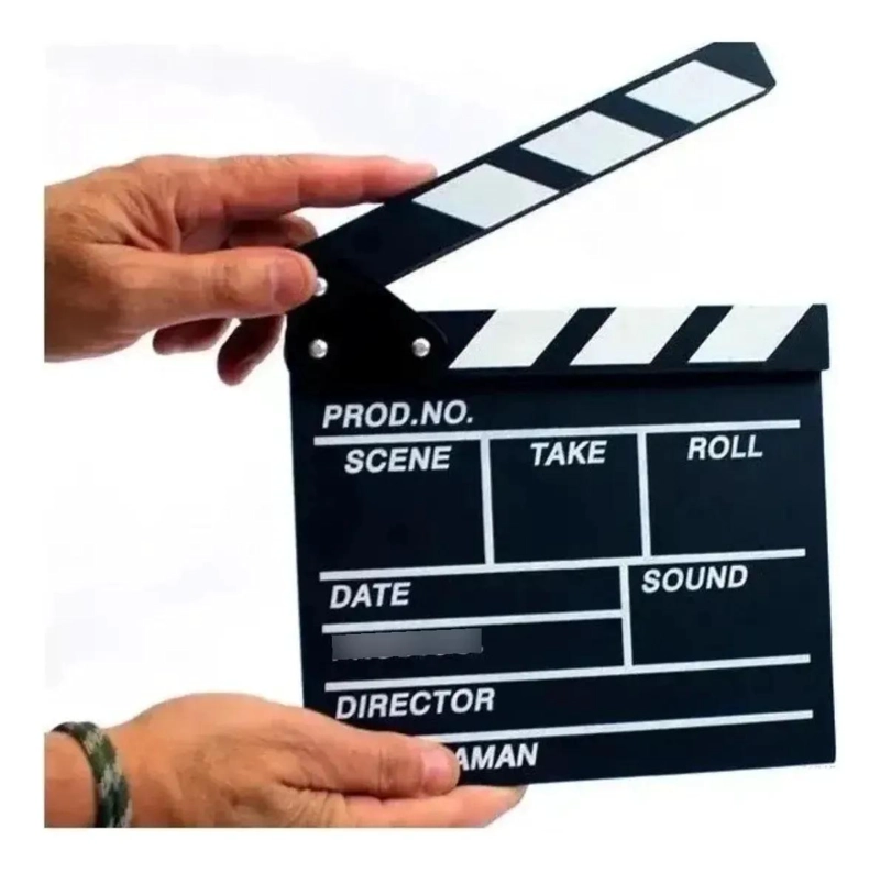 CLAQUETA DE CINE PARA PRODUCCIONES AUDIOVISUALES - 3