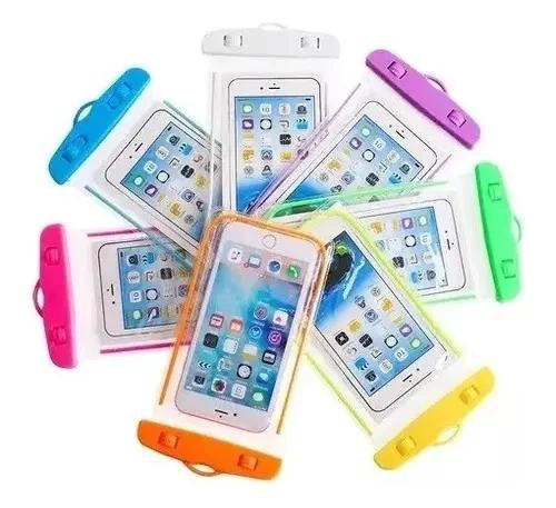 FUNDA IMPERMEABLE DESLIZANTE PARA CELULARES IDEAL PARA AGUA - 2