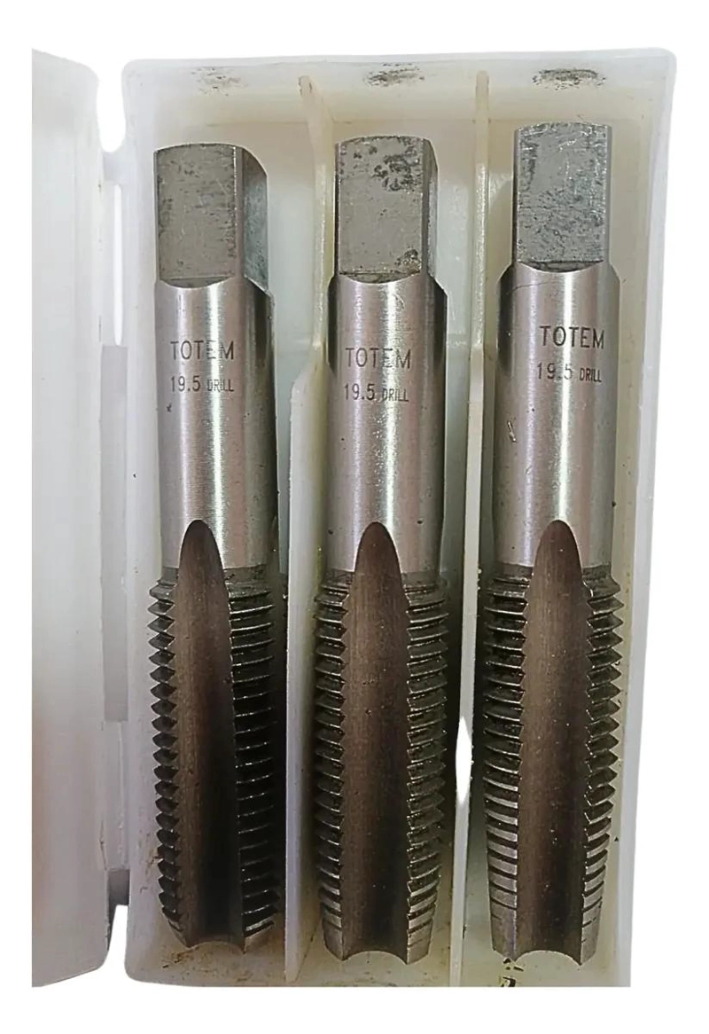 JUEGO DE MACHOS MILIME TRICOS 2.00 MM 3 PIEZAS - 3