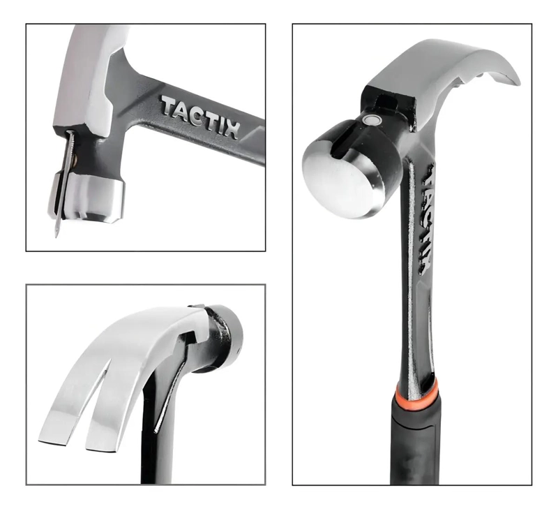MARTILLO UÑA 16OZ ACERO FORJADO FIBRA VIDRIO - 2