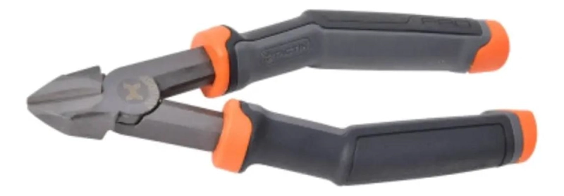 CUCHILLO DE CORTE RECTO CON MANGO DE GOMA - 1