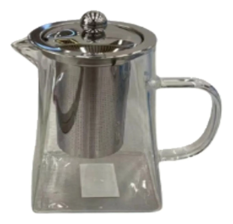 TETERA DE VIDRIO CON FILTRO PARA INFUSIONES 550 ML - 1
