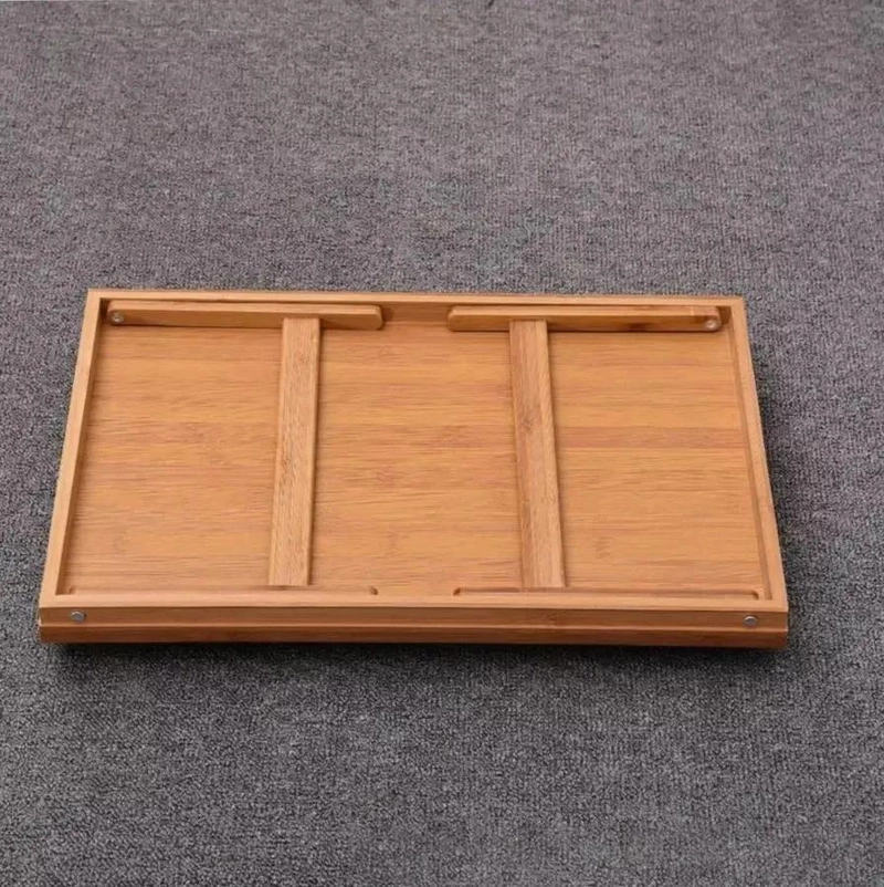 BANDEJA DE DESAYUNO PLEGABLE DE MADERA PARA MESA - 4