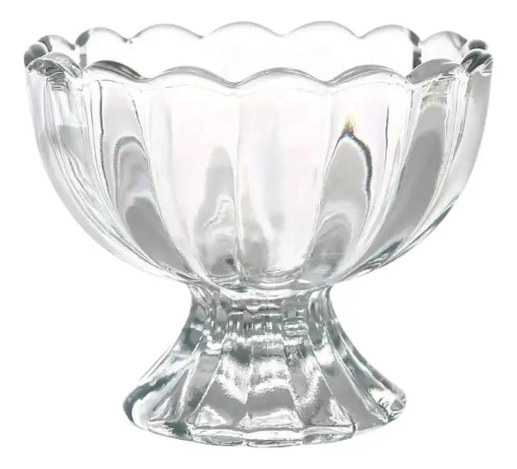 SET DE 6 CUENCOS DE VIDRIO PARA POSTRES Y HELADOS - 1