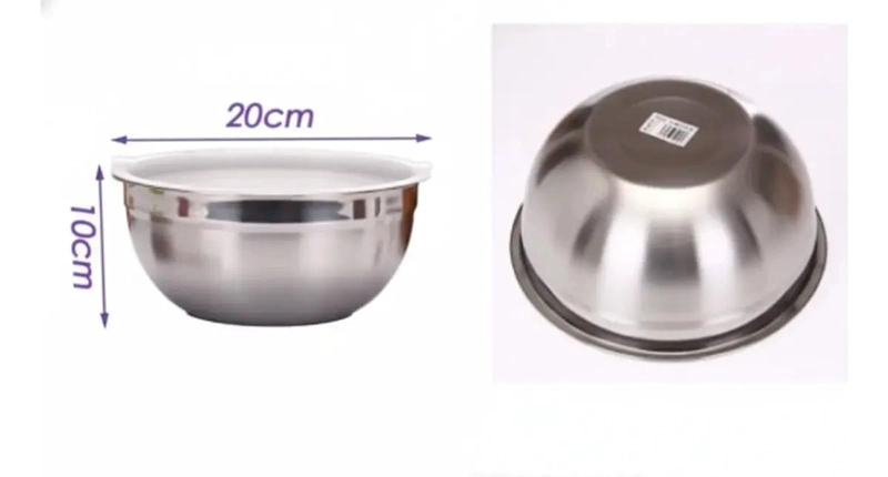 CUENCO DE ACERO INOXIDABLE IDEAL PARA MEZCLAR Y SERVIR - 2