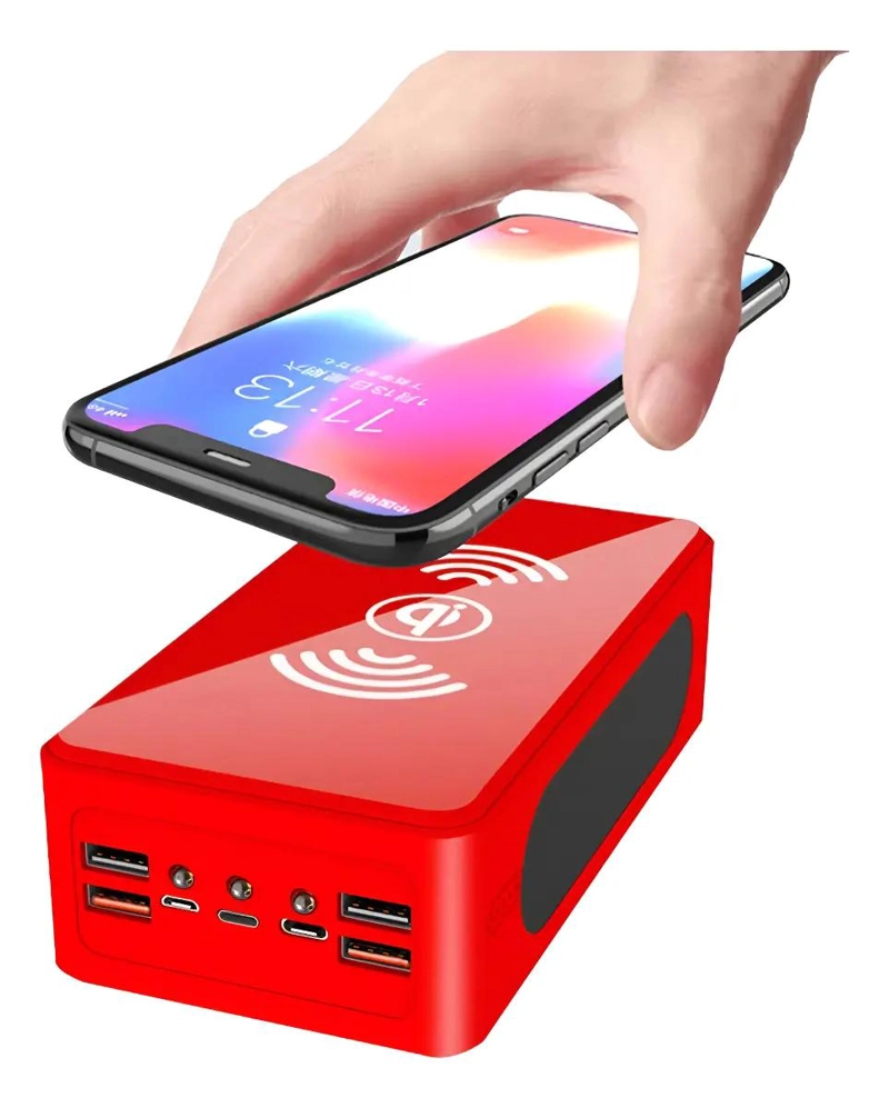 BATERIA EXTERNA 80000MAH CARGA SOLAR Y USB-C PORTATIL - 1