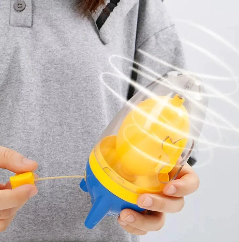 BATIDOR MANUAL PARA HUEVOS CON CENTRIFUGA Y MEZCLADOR INTEGRADO - 1