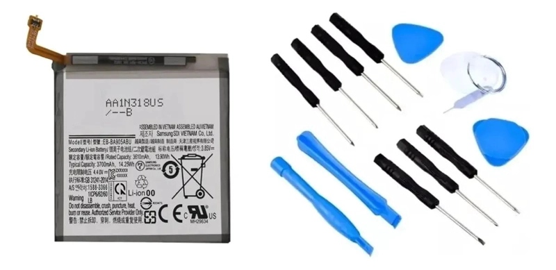 BATERIA DE REPUESTO PARA GALAXY A80 Y A90 CON KIT DE HERRAMIENTAS - 1