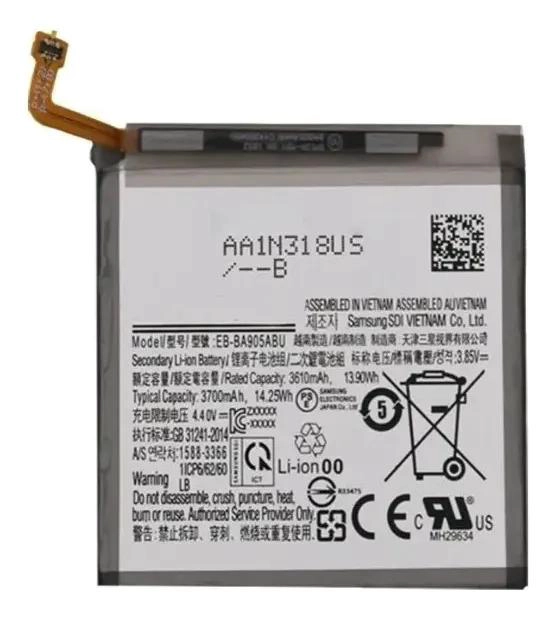 BATERIA DE REPUESTO PARA GALAXY A80 Y A90 CON KIT DE HERRAMIENTAS - 6