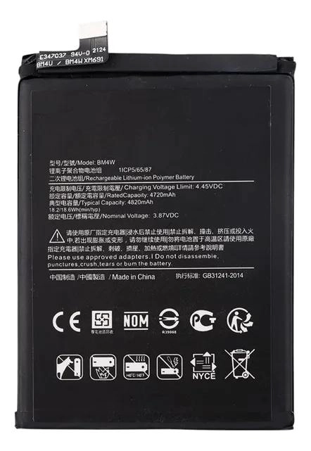 BATERIA DE REPUESTO PARA XIAOMI MI 10T LITE DE ALTO RENDIMIENTO - 4