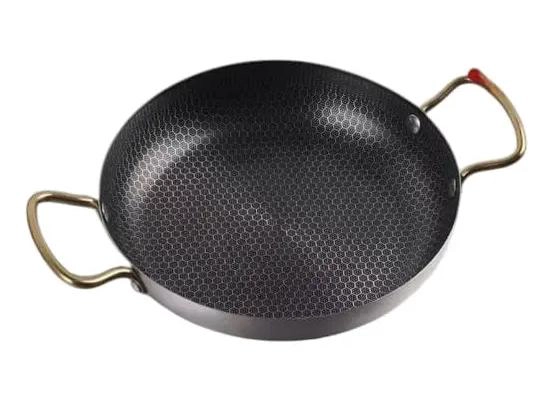 OLLA CALDERO DE ACERO INOXIDABLE 24 CM PARA COCINAR - 5