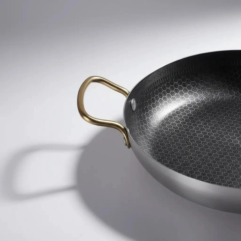 OLLA CALDERO DE ACERO INOXIDABLE 24 CM PARA COCINAR - 7