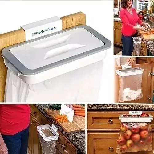 PACK DE 4 BASUREROS PORTATILES DESMONTABLES PARA MUEBLES - 3