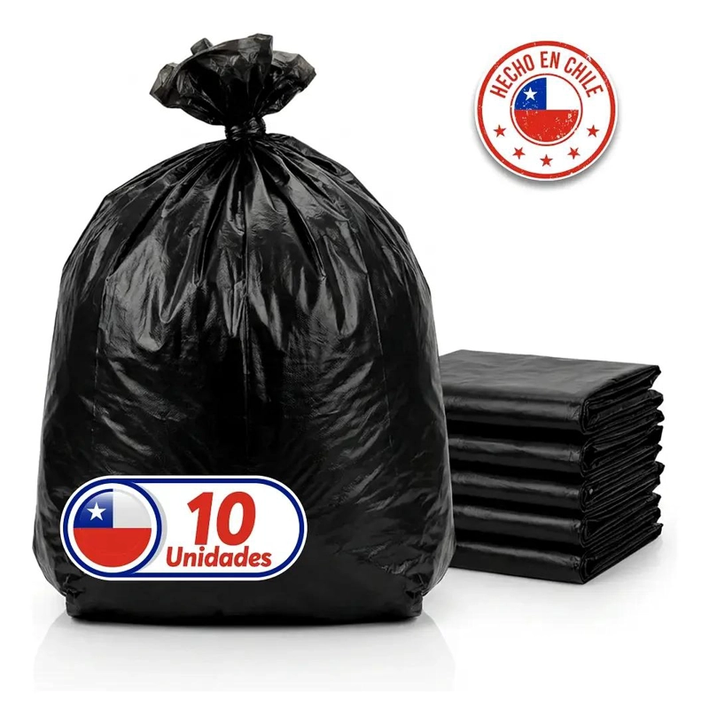 BOLSAS NEGRAS EXTRA GRANDES PARA BASURA 240 LITROS - 3