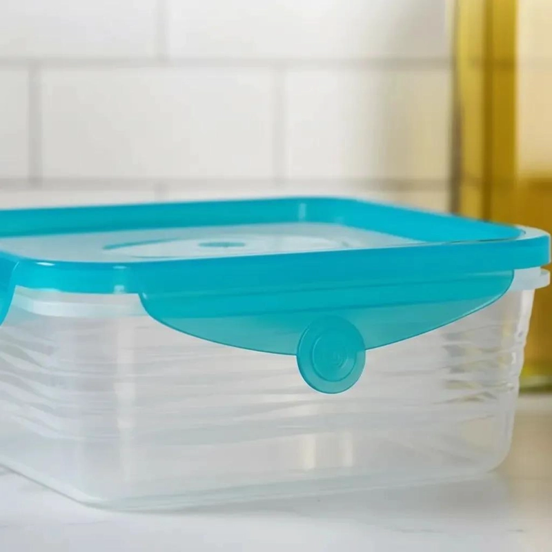 RECIPIENTES HERME TICOS DE PLASTICO Y SILICONA PARA ALIMENTOS - 8