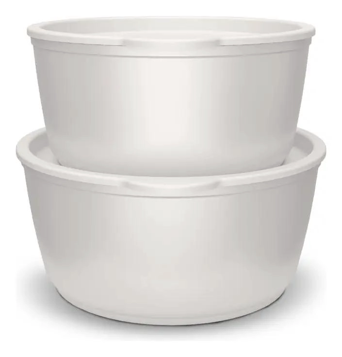 BATERIA DE COCINA 11 PIEZAS ALUMINIO FORJADO COLOR BLANCO - 4