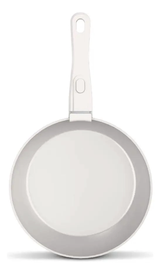 BATERIA DE COCINA 11 PIEZAS ALUMINIO FORJADO COLOR BLANCO - 6