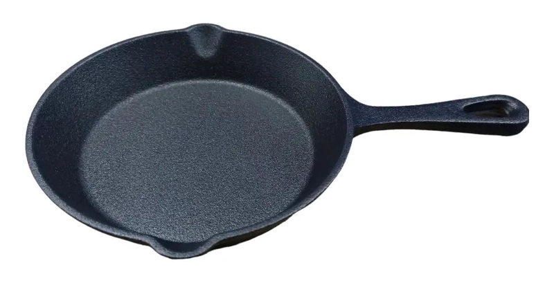 SARTE N DE FIERRO FUNDIDO CON VERTEDERO IDEAL PARA COCINAR - 1