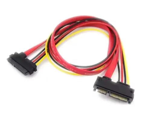 CABLE ADAPTADOR SATA MACHO A HEMBRA 30 CM 22 PINES - 3
