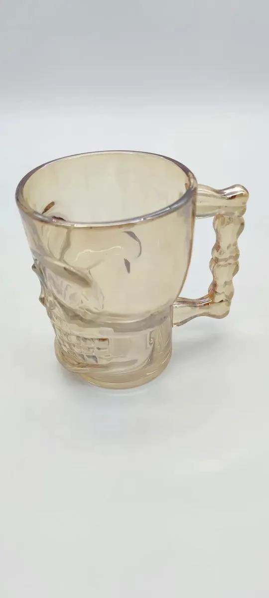 PACK DE 2 VASOS CERVECEROS DE VIDRIO CALAVERA 500ML - 2