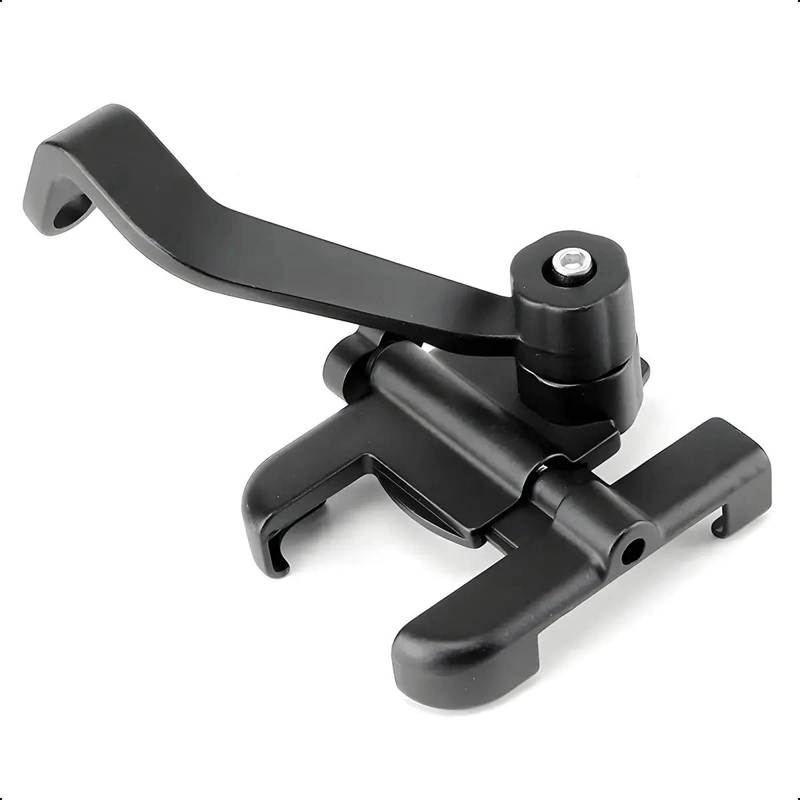 SOPORTE PARA CELULAR DE RETROVISOR CON AJUSTE UNIVERSAL Y ROTACION 360° - 10